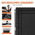 Cargo Net 3050x2670mm Heavy Duty Truck Bed 4 Straps Black