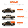 Cargo Net 3050x2670mm Heavy Duty Truck Bed 4 Straps Black