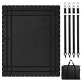 Cargo Net 3050x2670mm Heavy Duty Truck Bed 4 Straps Black