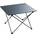 Folding Camping Table 22.2x15.9 Aluminum Portable Picnic Beach