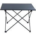 Folding Camping Table 22.2x15.9 Aluminum Portable Picnic Beach