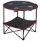 Folding Camping Table, Outdoor Portable Side Tables, Lightweight Fold Up Table, 600D Oxford Fabric & Steel Ultra Compact Work Table with Large Storage & Carry Bag, For Beach Picnic, 28.3
