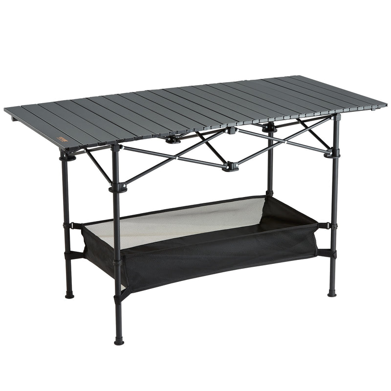 Folding Camping Table 24x16 Portable Aluminum Beach Picnic