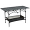 Folding Camping Table 24x16 Portable Aluminum Beach Picnic