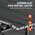 Folding Camping Table 24x16 Portable Aluminum Beach Picnic