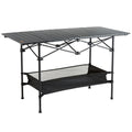 Folding Camping Table 24x16 Portable Aluminum Beach Picnic