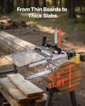 Chainsaw Mill Portable Sawmill 41-51cm Lumber Milling Guide Kit