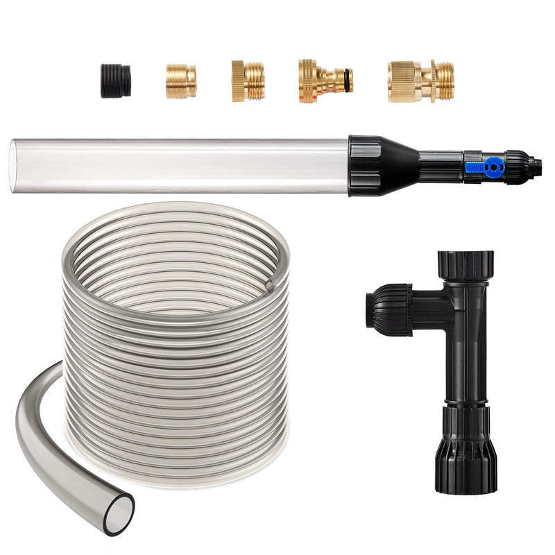 Aquarium Vacuum Gravel Cleaner 50ft Hose Fish Tank Siphon