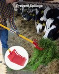 Horse Manure Fork 18 Tine Plastic Pitchfork Muck Rake Hay