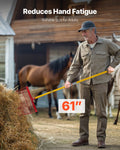 Horse Manure Fork 18 Tine Plastic Pitchfork Muck Rake Hay