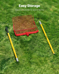 Horse Manure Fork 18 Tine Plastic Pitchfork Muck Rake Hay