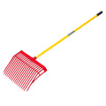 Horse Manure Fork 18 Tine Plastic Pitchfork Muck Rake Hay