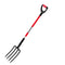 Garden Fork 4 Tine Fiberglass Handle 45in Heavy Duty Spading