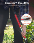 Garden Fork 4 Tine Fiberglass Handle 45in Heavy Duty Spading