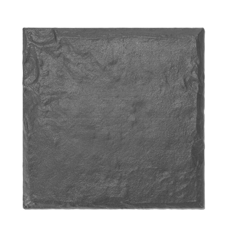 Garden Stepping Stones 4pc 39.5cm Grey Plastic Weather-Resistant Patio