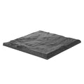 Garden Stepping Stones 4pc 39.5cm Grey Plastic Weather-Resistant Patio
