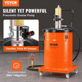 Grease Pump 40L Air Operated Pneumatic 50:1 Pressure Ratio Hose