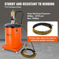 Grease Pump 40L Air Operated Pneumatic 50:1 Pressure Ratio Hose