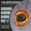 Grease Pump 40L Air Operated Pneumatic 50:1 Pressure Ratio Hose