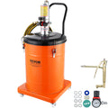 Grease Pump 40L Air Operated Pneumatic 50:1 Pressure Ratio Hose
