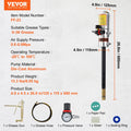 Air Operated Grease Pump 50:1 Ratio 3.88m Hose Swivel Gun