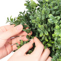 Artificial Topiary Boxwood Double Ball 914mm 2 Set Fake Plant