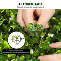 Boxwood Topiary Trees 7.6cm Tall Faux Plant 2pc Indoor Outdoor