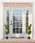Artificial Topiary Bunny Boxwood Ball 914mm 2 Set Faux Plant
