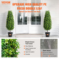2x 91.4cm Artificial Boxwood Topiary Tree UV Resistant Indoor Outdoor