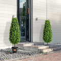 2x 91.4cm Artificial Boxwood Topiary Tree UV Resistant Indoor Outdoor