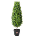 2x 91.4cm Artificial Boxwood Topiary Tree UV Resistant Indoor Outdoor