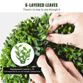 Artificial Boxwood Topiary Tree 91.4cm UV Faux Plant Indoor Outdoor 2pc