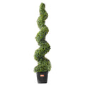 2 Pack 152.4cm Artificial Boxwood Topiary Tree Faux Plant UV Indoor Outdoor