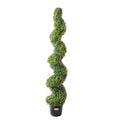 2 Pack 152.4cm Artificial Boxwood Topiary Tree Faux Plant UV Indoor Outdoor