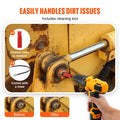Grease Gun Coupler 2 Pack Quick Release 10000 PSI Oil Nozzle
