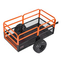 Garden Utility Trailer 28 Cu Ft 800kg Steel Dump ATV UTV Tow
