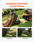 Garden Utility Trailer 10 Cu Ft 227kg ATV UTV Poly Dump Cart 16