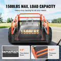 Heavy Duty ATV Dump Trailer 1500kg 15 Cubic Feet 2 Tyre