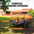 Heavy Duty ATV Dump Trailer 1500kg 15 Cubic Feet 2 Tyre
