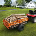 Heavy Duty ATV Dump Trailer 1500kg 15 Cubic Feet 2 Tyre