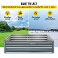Galvanized Raised Garden Bed 203x102x48cm Metal Planter Box