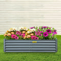 Galvanized Raised Garden Bed 203x102x48cm Metal Planter Box