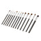 34-Piece Makeup Brush Set, Professional Brushes Kit for Foundation Blending Eyeshadow Concealer Blush - with Soft Bristles, Ergonomic Wood Handle, Travel-Friendly Case Included