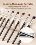 34-Piece Makeup Brush Set Foundation Eyeshadow Blush Concealer Kit