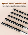 34-Piece Makeup Brush Set Foundation Eyeshadow Blush Concealer Kit