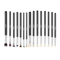 15-Piece Makeup Brush Set Foundation Eyeshadow Vegan Synthetic