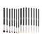 15-Piece Makeup Brush Set Foundation Eyeshadow Vegan Synthetic