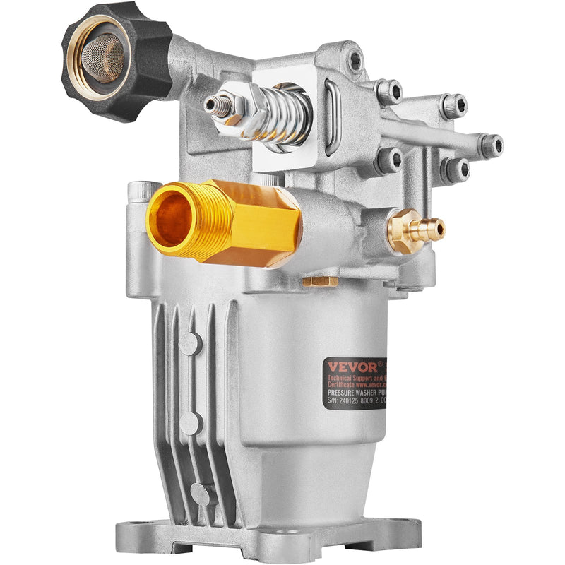 VEVOR Pressure Washer Pump 19mm Shaft 3400PSI 2.5GPM Honda Simpson RYOBI