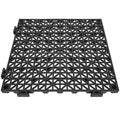 Interlocking Drainage Tiles 30x30cm 50 Pack PVC Black Non-Slip