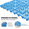 Interlocking Drainage Mat Tiles 50 Pack 30x30cm Non-Slip Blue